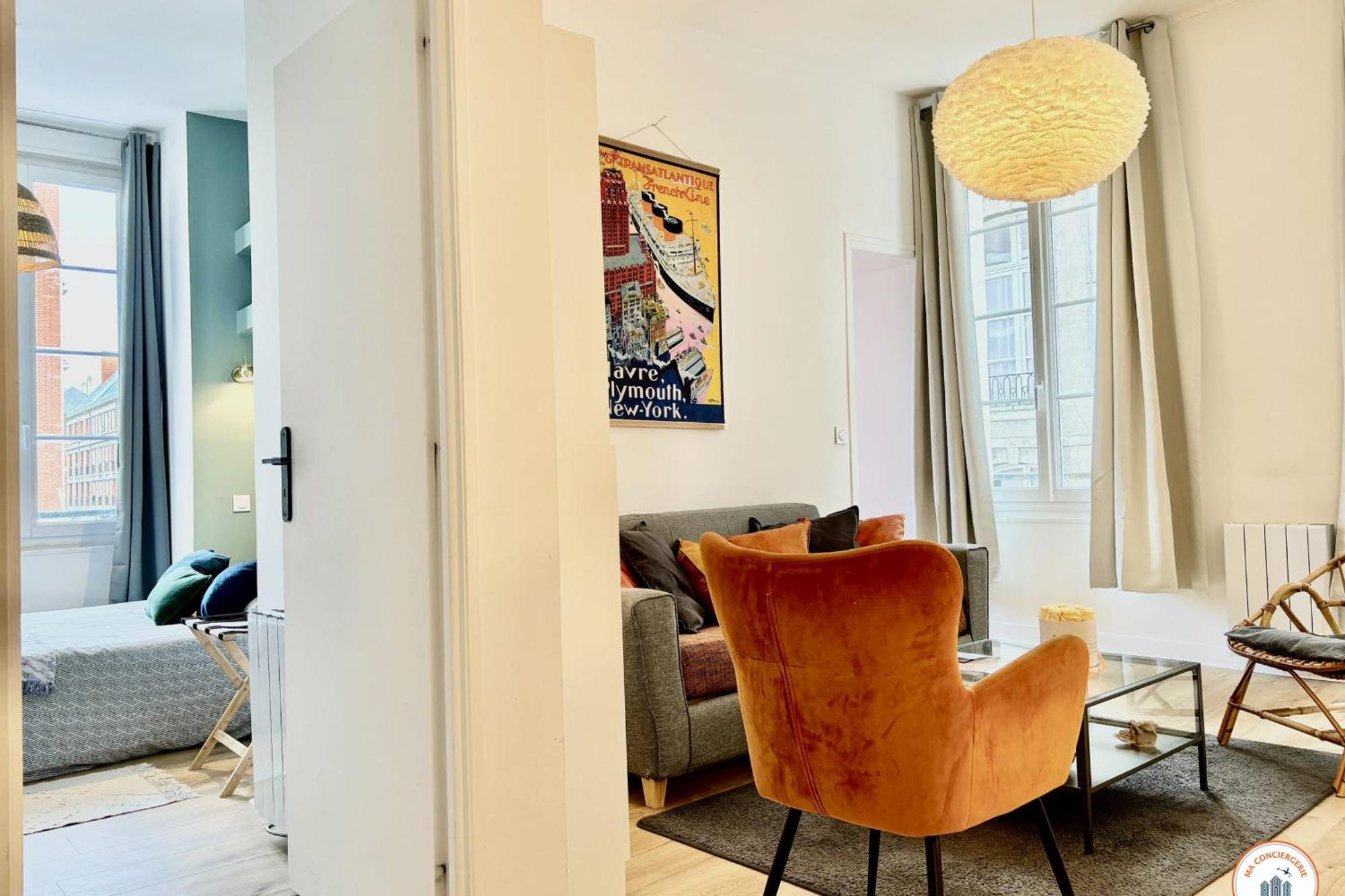 L'Oasis Havrais - Centre Historique Daire Le Havre Dış mekan fotoğraf